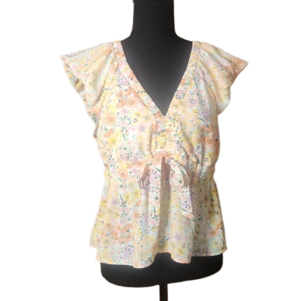 A. Byer floral top, large